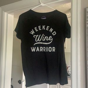 Weekend Wine Warrior T Shirt